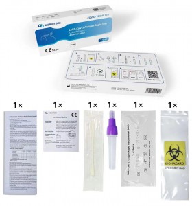 Sars-Cov-2 Antigen rapid test  Self testing