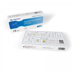 Sars-Cov-2 Antigen rapid test  Self testing