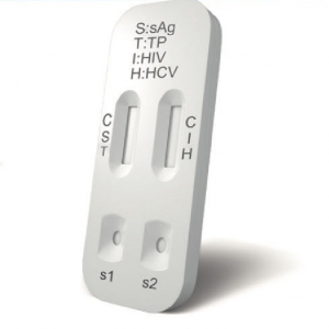 HBsAg/TP&HIV/HCV Rapid Combo Test